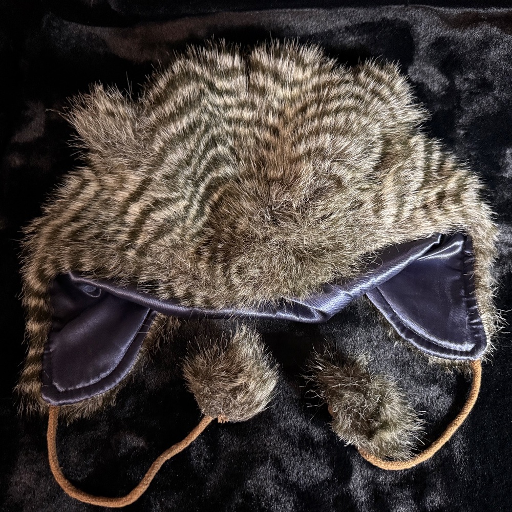 Adorable Faux Fur Fuzzy Owl Hat